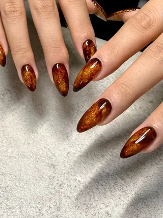 ネイル ネイルルーム チャームのネイルデザイン