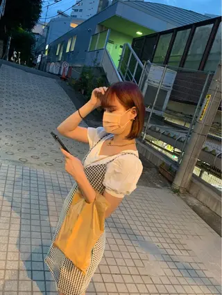 ショート カラー 🎀透明感カラー🎀 Yurinoのヘアスタイル