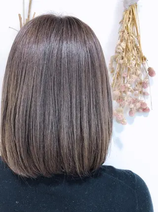 ミディアム カラー NYNY大久保店松浦 正覚のヘアスタイル