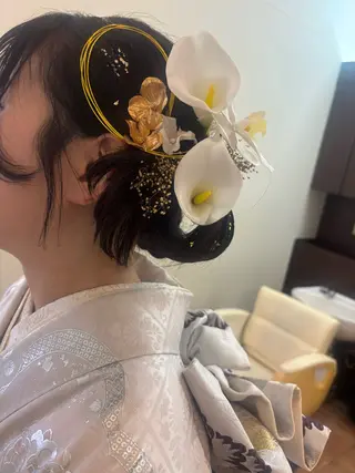 ヘアアレンジ ルプラボウ 石黒よう子のヘアスタイル