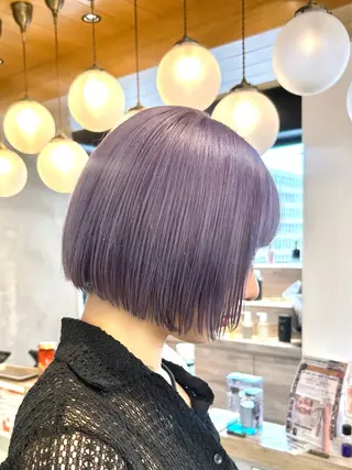ショート 🩵縮毛矯正/ブリー チ/髪質改善/いつかのヘアスタイル