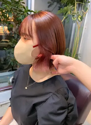 ミディアム カラー 💘大人可愛く💘 Natsuki❥❥❥のヘアスタイル