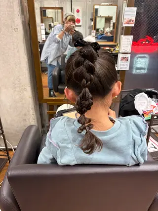 ロング ヘアアレンジ 加藤志保 🎗️🫧モデル募集のヘアスタイル