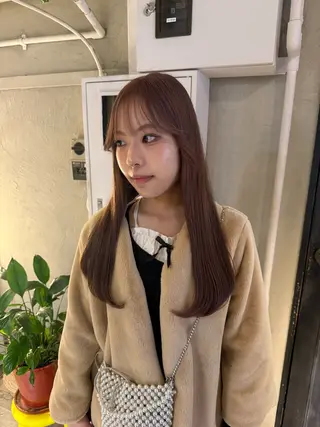 ロング カラー ヘアアレンジ 海外/ハイトーン🪽 ☯️ami☯️のヘアスタイル