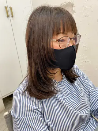 ミディアム 似合わせヘア 💇🏻‍♀/マリアのヘアスタイル