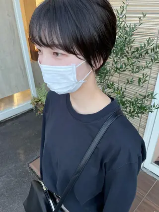 ショート 鶴岡で縮毛矯正なら お任せ！ハヤシナオミのヘアスタイル