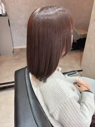 ミディアム Mina Akiyamaのヘアスタイル