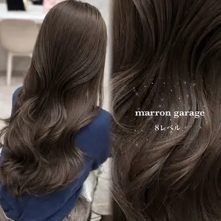 ロング カラー ♡Aira♡lond /グレージュ/縮毛のヘアスタイル