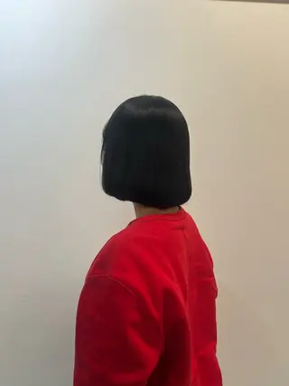 🎀韓国レイヤー/ 🫧暖色/暗髪カラーのヘアスタイル