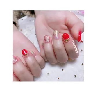 ショート ネイル 👑enen style👑のネイルデザイン