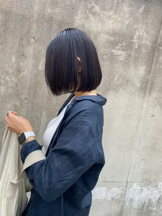 ミディアム 吉武 茂暉のヘアスタイル