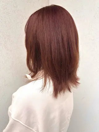 ミディアム カラー SOL _nagisa.のヘアスタイル