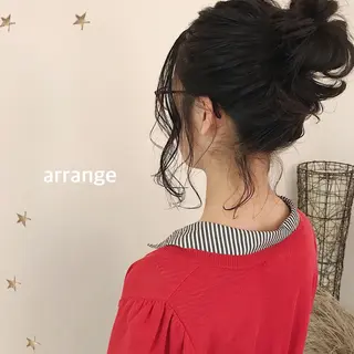 ヘアアレンジ 市川 千夏のヘアスタイル