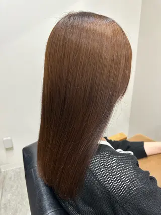 ミディアム カラー 福西晃希 【艶髪・髪質改善】のヘアスタイル