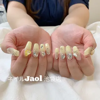 ロング ネイルJaol 池袋のネイルデザイン