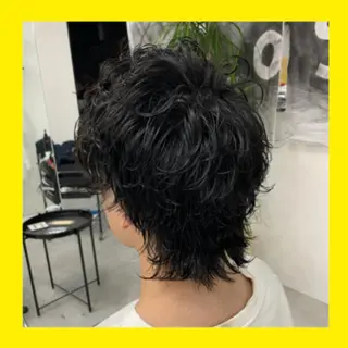 ショート パーマ メンズ メンズパーマ/新潟駅 NOBUTA🔥のヘアスタイル