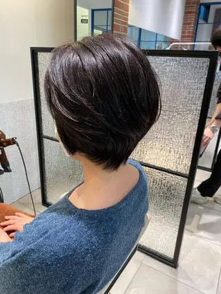 ショート 長津 健一郎のヘアスタイル