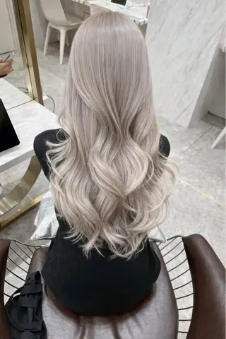 ミディアム 🎀似合わせカット/ 透明感カラー/翼🎀のヘアスタイル