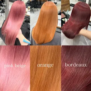 ミディアム カラー ショート/ウルフ カットモデル募集のヘアスタイル