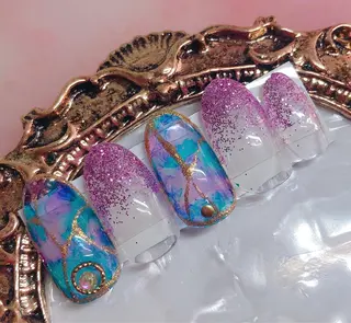 ネイル CROWN プライベートサロンのネイルデザイン