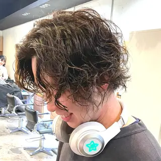 パーマ メンズ 🔥メンズショート 職人🔥大澤龍也のヘアスタイル