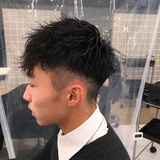 ショート パーマ ヘアアレンジ メンズ 🔥メンズ特化🔥 木村 祐太のヘアスタイル