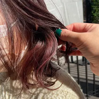 ロング カラー 似合わせ/透明感カラ ー/QUATRO谷口のヘアスタイル