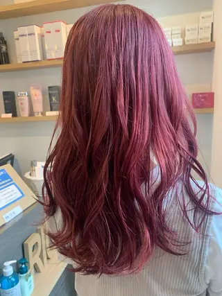 ロング カラー 透け感✨ダメージレス カラーHana🤍のヘアスタイル