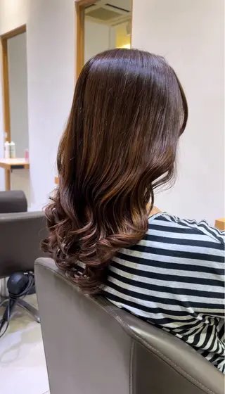 パーマ 🇰🇷韓国風カラー ひかるのヘアスタイル