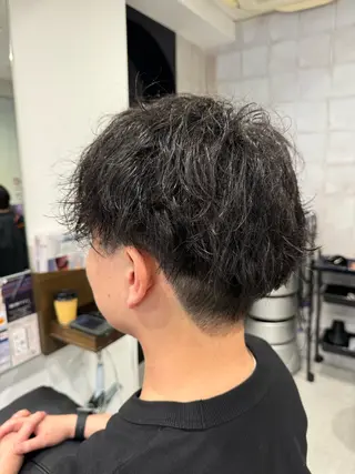 パーマ メンズ 似合わせカット 銀座/アライ カズヤのヘアスタイル