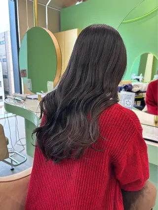 ロング ボブ 西宮北口/みなみのヘアスタイル