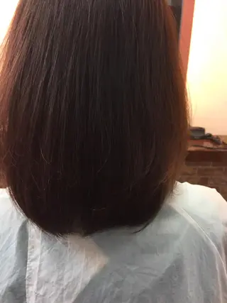 ミディアム 桧山 真のヘアスタイル