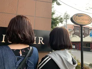 カラー RICHAIR　山﨑 直也のヘアスタイル