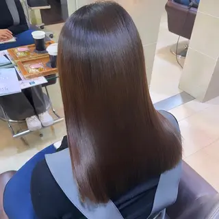 セミロング パーマ 艶髪/巻ける縮毛矯正 /髪質改善naoのヘアスタイル