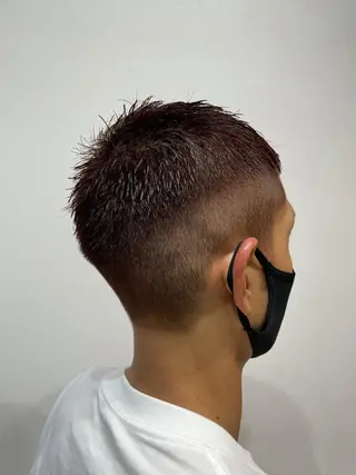 カラー メンズ メンズカット クドウユウキのヘアスタイル