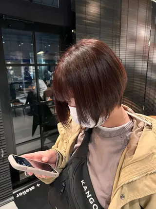 カラー 武山 侑奈のヘアスタイル