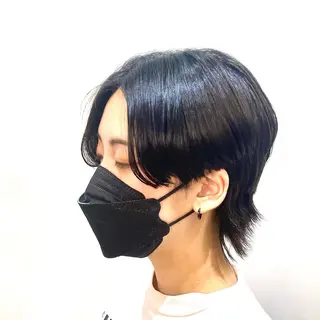 ショート メンズ 金子 真悠のヘアスタイル