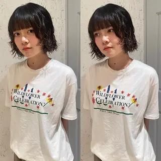 ショート パーマ mai / linoah˚✧のヘアスタイル