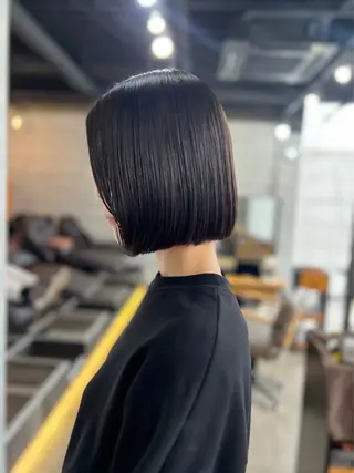 ミディアム 今だけ無料✨髪質改善 谷本さちのヘアスタイル