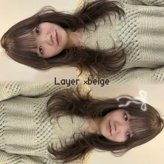 ロング カラー kanami/ 中崎町美容室のヘアスタイル