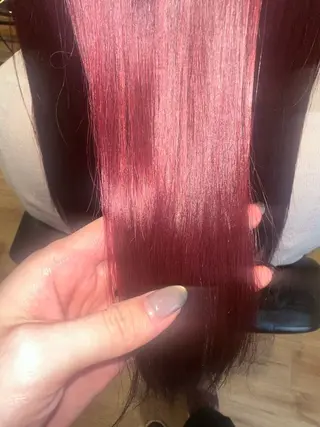 カラー りせ 🧸𖤐久米川のヘアスタイル