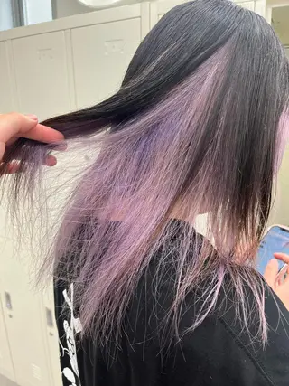 カラー 中村 彩夏のヘアスタイル