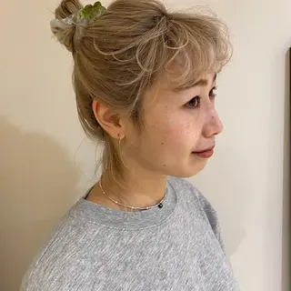 ミディアム ヘアアレンジ 当日予約大歓迎💗 依田瑞希のヘアスタイル