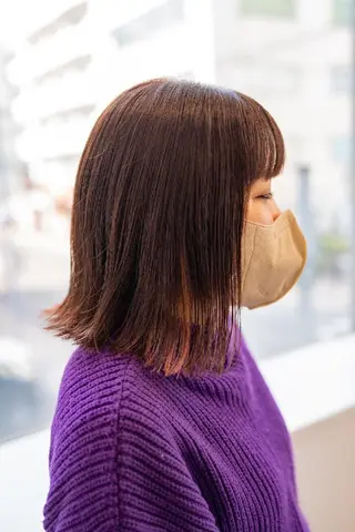 ミディアム Lazo/ 原弥和子のヘアスタイル