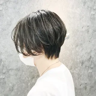 ショート 所渉/韓国レイヤー /ウルフカットのヘアスタイル