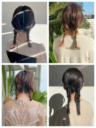 ヘアアレンジ 桑原 菜摘のヘアスタイル