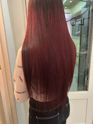 ロング カラー 透明感似合わせカラー 🍀あかり🍀のヘアスタイル