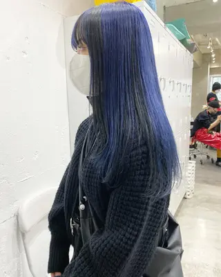 ロング カラー ヘアアレンジ ササキカズマ〻透明感 〻色落ち〻赤み消しのヘアスタイル