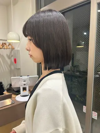 ショート 💛🤍U too e’s 鎌倉🧸のヘアスタイル