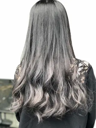 ロング 菊池 幹のヘアスタイル